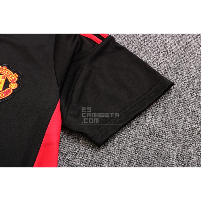 Camiseta de Entrenamiento Manchester United 22-23 Negro - Haga un click en la imagen para cerrar